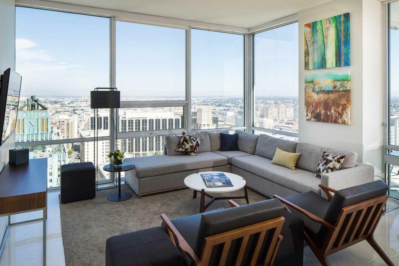 Luxurious Highrise 2B 2B Apartment Heart Of Downtown La Los Angeles Eksteriør bilde